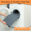 Bunlitent Wasbare Honden Plakmatten 72x72, 2-Pack, Extra Groot Herbruikbaar, Sneldrogend 5