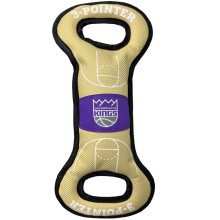 Husdjur frst NBA Sacramento Kings Field Toy. - Tuff husdjursleksak i nylon med dubbla smmar och inre squeaker One Size