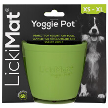 Anti-Schlinger-Schüssel für Hunde - LICKIMAT - Yoggie Pot - Langsame Fütterung - Reduziert Angst und Langeweile