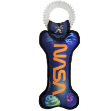 Domc mazlcci prvn ps hracka NASA s planetami. - Pevn nylonov hracka pro domc mazlcky s dvojitm provnm a vnitrnm pskadlem