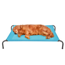 FurHaven Elevated Pet Cots - Cooling & Breathable Nylon Mesh Hammock for Large Dogs/Easy-to-Assemble / / Durable and Reinforced/Perfect for Rest & Re