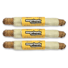 Frankly Original Pet Beefy Taquito Stick mit Hhnergeschmack und Collegen-Packung fr Hunde, 3er-Pack (langlebige Kausnacks, Leckerbissen fr K