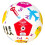 Crayola Offizieller Crayola-Fuball  Unisex-Kinder  CRAY92BL Element Gre 5 3