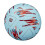 Wilson WILSON NCAA Vanquish Voetbal - Maat 5, Blauw/Rood/Wit 3