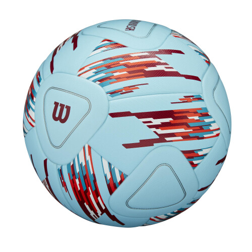 Wilson WILSON NCAA Vanquish Voetbal - Maat 5, Blauw/Rood/Wit 2