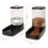 Elevon Automatic Cat Feeder Gravity Foder og Vand Dispenser Sk?l S?t til sm? mellemstore hunde Dyr Pet Feeder Dispenser Opbevaringsfoder 3,8L Sto 2