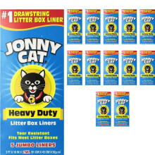 Jonny Heavy Duty kattenbakvoeringen (12 stuks) Kattenbakvoeringen Jumbo 5 voeringen Box