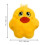 KONG KONG Snuzzles Kiddos Mini Squeaker Dog Toy Extra Small (Duck) 3