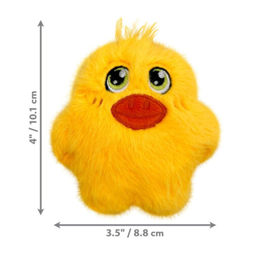 KONG KONG Snuzzles Kiddos Mini Squeaker Dog Toy Extra Small (Duck) 2