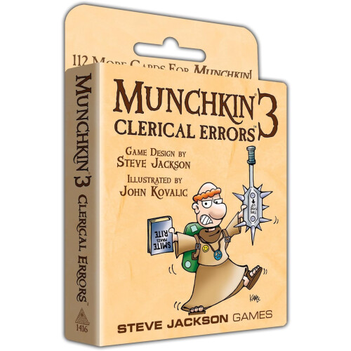 Steve Jackson Games Munchkin 3 - Clerical Errors Multi