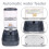 Elevon Automatic Cat Feeder Gravity Foder og Vand Dispenser Sk?l S?t til sm? mellemstore hunde Dyr Pet Feeder Dispenser Opbevaringsfoder 3,8L Sto 4