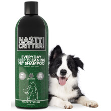 Nasty Critter! Shampoo per cani - Pulizia profonda quotidiana 16 Oz, Made in USA 8 Wks+