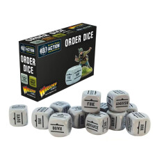 Grijze Order Dobbelstenen voor Bolt Action van Warlord Games