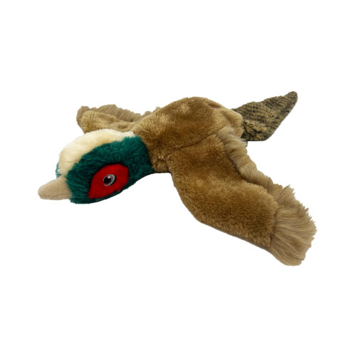 KONG KONG Wild Low Stuff Creatures with Minimal Stuffing for Dogs (Pheasant)