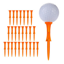 WMAWJBT Golf Tees 3-1/4 50 Count Plastic Golf Tees Reduceret friktion og sidespin Professionelle ubrydelige Golf Tees Holdbarhed og stabilitet Go