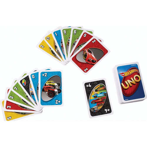 Hot Wheels Mattel Games - UNO Hot Wheels 2