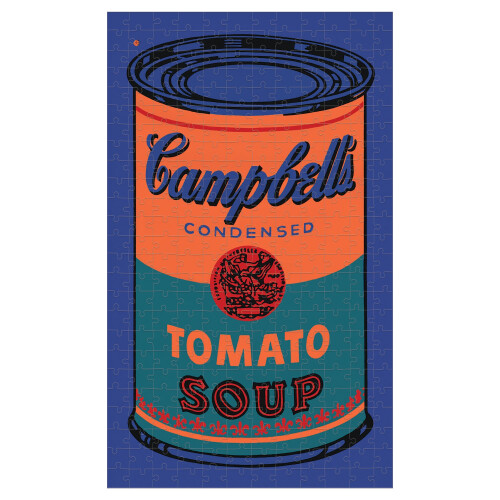 Andy Warhol Soup Can Orange 300 Piece Puzzle - Book 1