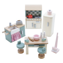 - Wooden Daisylane Kitchen Dolls House Accessories Play Set For Dolls Houses | Dolls House Furniture Sets - Suitable For Ages 3+