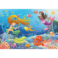 Mermaid Tales 60 Piece Jigsaw Puzzle for Kids Age 4 Years Up - Educational Toys & Games for Children