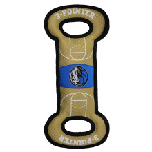 Domc mazlcci First NBA Dallas Mavericks Field Toy. - Pevn nylonov hracka pro domc mazlcky s dvojitm provnm a vnitrnm pskadlem jedn ve