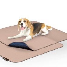 Paw-ge?spireerde wasbare plaspads voor honden (2-pack) | Lekvrije antislip herbruikbare puppypads voor zindelijkheidstraining Whelping Waterdichte ma