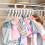 Sophia's - 18" Poppen - 7 1/2" Plastic Display Hangers - Wit 3