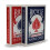 (Red & Blue, Single) Bicycle Deck Poker Size 2