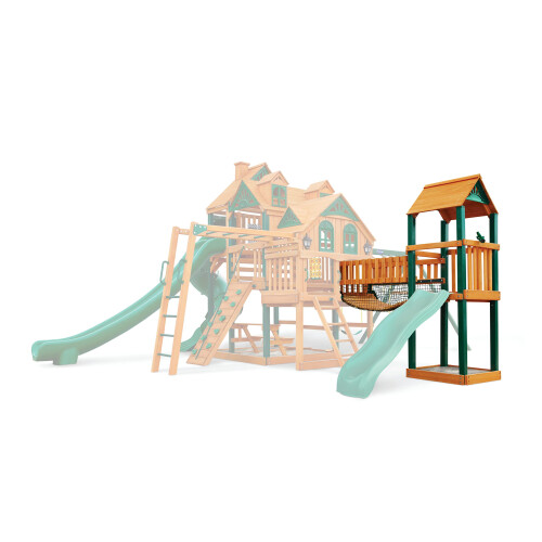 Gorilla Playsets 06-2004 Clatter Bridge Netzpaneele für Schaukelsystem, Schwarz 2