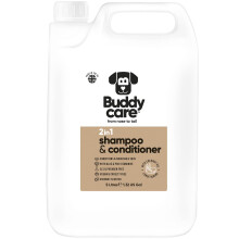 Shampoo e balsamo per cani 2in1 di Buddycare | Al profumo di cocco | con Aloe Vera e Pro Vitamina B5 (169,07 once)