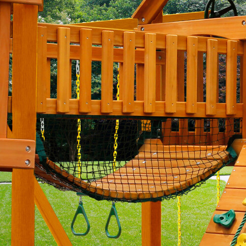 Gorilla Playsets 06-2004 Clatter Bridge Netzpaneele für Schaukelsystem, Schwarz 1