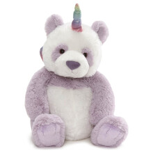 GUND Glitz Pandacorn Plüsch Einhorn Panda Bär Plüschtier, Lila, 9"