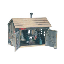 Woodland Scenics D240 Tucker Bros Machine Shop HO Gauge