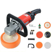 Mini Electric Car Polisher - Compact Waxing and Scratch Repair Tool for Automotive Care