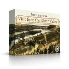 Stonemaier Games: Viticulture: Bes?g fra Rhindalen Expansion | 80 nye bes?gskort | F?j til Viticulture (Base Game) | 1-6 spillere 90 minutter i a