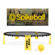 Spikeball Game Set - Played Outdoors, Indoors, Lawn, Yard, Beach, Tailgate, Park - Includes 1 Ball, Drawstring Bag, and Rule Book - Game for Boys, Gi