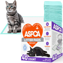 ASPCA Geurige Kat Pad Navullingen voor Litter Box Systeem 16.9 x 11.4 Inch - Pack van 40