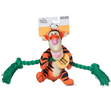 Disney para mascotas Winnie The Pooh: Tigger Rope Pet Toy Juguetes para perros | Juguete de cuerda para perros inspirado en Winnie The Pooh con a