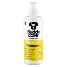 Shampoo per cani alla banana di Buddycare | Shampoo per la pulizia profonda dei cani | Al profumo di banana | con Aloe Vera e Pro Vitamina B5 (16