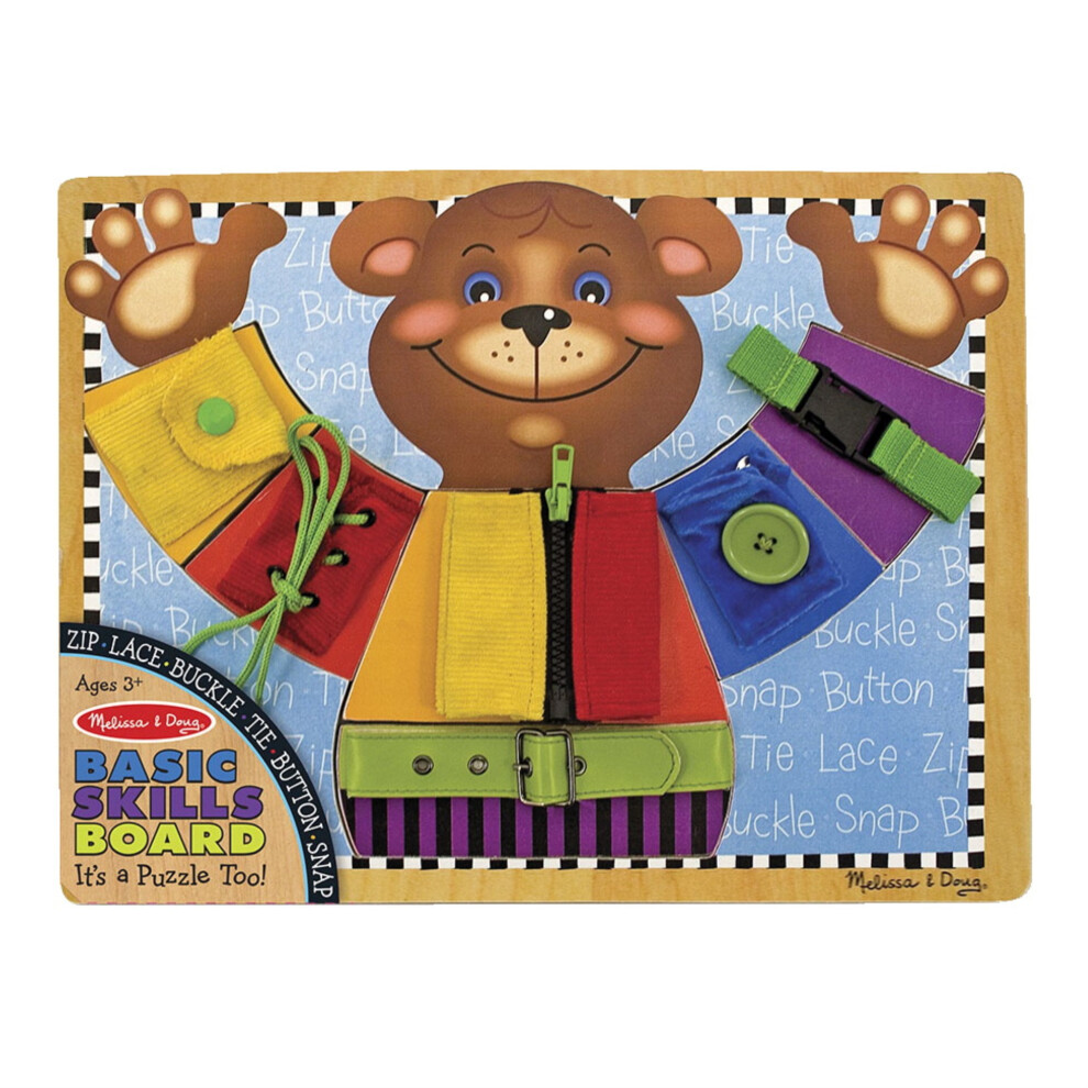 Melissa & Doug Toys - Basic Skills Board