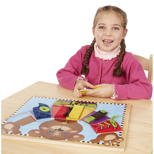 Melissa & Doug Melissa & Doug Toys - Basic Skills Board 1