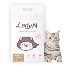 Lady N Pellet Tofu kattenbakvulling Sterk klonterend Ultra-absorberend Stofvrij Laag tracking Wateroplosbaar Natuurlijke ingredi?ten Milieu-probiotis
