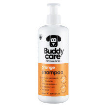 Shampoo per cani all'arancia di Buddycare | Shampoo per la pulizia profonda dei cani | Al profumo di arancia | con Aloe Vera e Pro Vitamina B5 (1