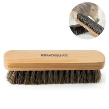 Medium Horse Hair Brush Horse Hair Brush Brush Cleaning Care Brush Shoe Polish Brush Horse Hair Soft Brush