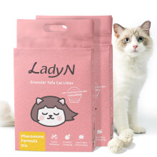Lady N Cat Attract Tofu kattenbakvulling - Formule met natuurlijke lokstof voor kattenbaktraining Kalmerend feromoon voor huizen met meerdere katten