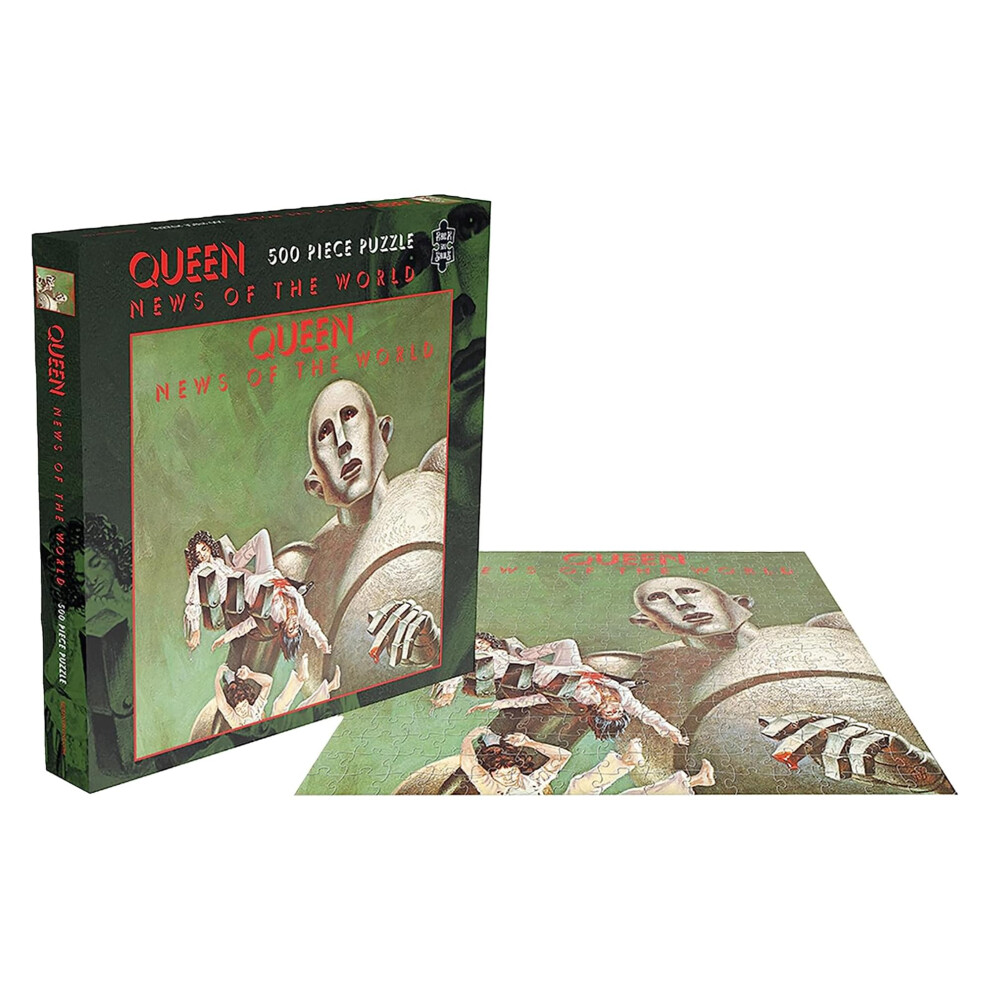 Photos - Jigsaw Puzzle / Mosaic ID66z - QUEEN - NEWS OF THE WORLD (5 - PUZ - New