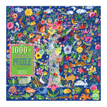 eeBoo: Puzzle 1000 pièces Arbre de Vie pour Adultes et Familles, Pièces Glossy et Solides