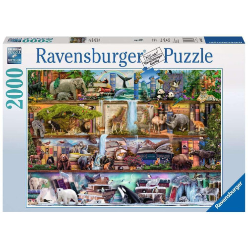 Ravensburger Ravensburger Amazing Animal Kingdom, 2000pc Jigsaw puzzle