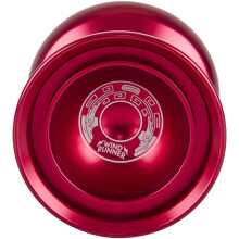 Duncan Toys Windrunner Yo-Yo [Rouge] - Yo-Yo Pro en Aluminium avec Double Bord, Roulement Concave