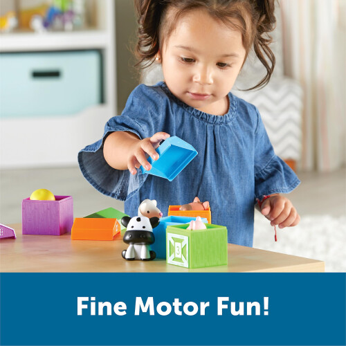 Learning Resources Learning Resources LER6805 Peekaboo Learning Farm 1