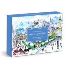 Michael Storrings 12 Days of Christmas Advent Puzzle Calendar - Book